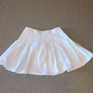 White skirt, shein, size medium, never worn